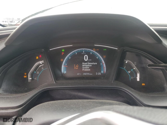 2019 Honda Civic Sedan LX with VIN 2HGFC2F63KH568820, listed as a Copart auction lot 51085635 with 50,759 mi miles and Salvage Title. Bid and sale history available at carsss.com. Image 9.