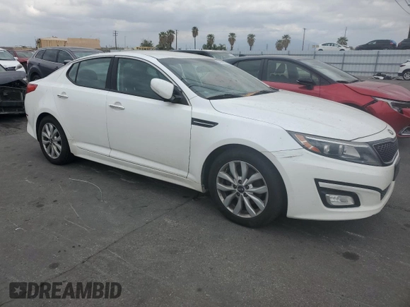 2015 Kia Optima LX with VIN KNAGM4A76F5614498, listed as a Copart auction lot 54376015 with 140,889 mi miles and Clean title. Bid and sale history available at DreamBid. Image 4.