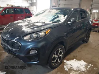 2021 Kia Sportage LX with VIN KNDPMCACXM7861454, listed as a IAAI auction lot 41596043 with 24,205 mi miles and . Bid and sale history available at carsss.com. Image 18.