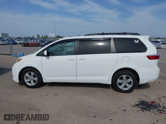 2016 Toyota Sienna LE AAS with VIN 5TDKK3DC0GS707292, listed as a IAAI auction lot 42266246 with 191,527 mi miles and . Bid and sale history available at DreamBid. Image 14.
