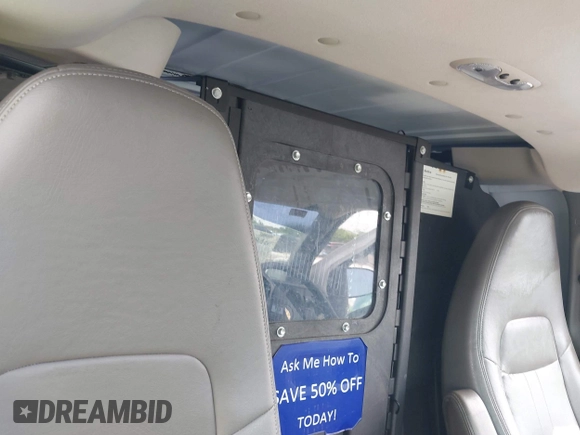 2014 Chevrolet Express Cargo Van with VIN 1GCSGAFX6E1157757, listed as a IAAI auction lot 41937846 with 231,814 mi miles. Bid and sale history available at carsss.com. Image 8.