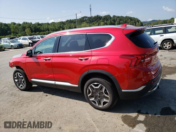 2023 Hyundai Santa Fe Hybrid SEL Premium with VIN 5NMS3DA13PH001846, listed as a Copart auction lot 67312624 with 21,196 mi miles and Salvage Title. Bid and sale history available at carsss.com. Image 2.