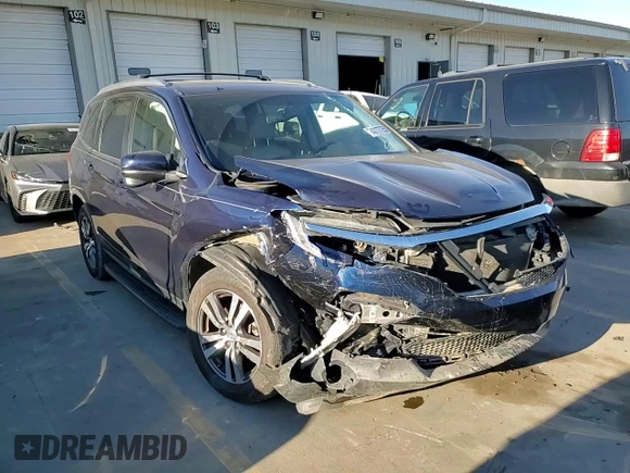 2016 Honda Pilot EX-L with VIN 5FNYF5H75GB007523, listed as a Copart auction lot 43177755 with 110,851 mi miles and Salvage Title. Bid and sale history available at DreamBid. Image 11.