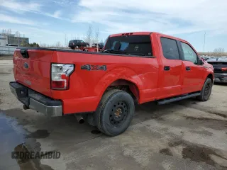 2018 Ford F-150 XL with VIN 1FTFW1E59JFC83659, listed as a Copart auction lot 50799175 with 193,514 mi miles and Salvage Title. Bid and sale history available at carsss.com. Image 3.
