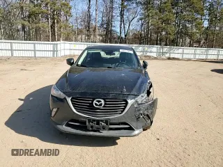 2018 Mazda CX-3 Touring with VIN JM1DKFC70J0316975, listed as a Copart auction lot 48657905 with 76,240 mi miles and Salvage Title. Bid and sale history available at carsss.com. Image 11.