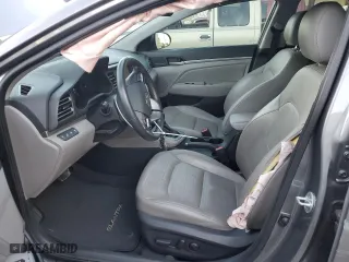2019 Hyundai Elantra SEL with VIN 5NPD84LF0KH451355, listed as a Copart auction lot 87553415 with 65,498 mi miles and Non Repairable. Bid and sale history available at carsss.com. Image 7.