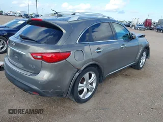 2010 Infiniti FX with VIN JN8AS1MW0AM856299, listed as a IAAI auction lot 42585732 with 74,415 mi miles and . Bid and sale history available at DreamBid. Image 4.