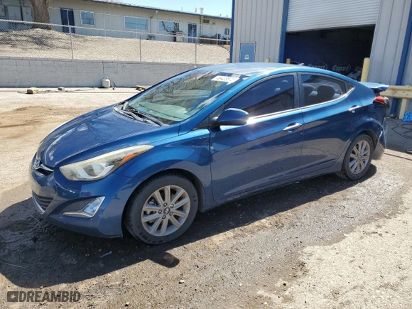 2016 Hyundai Elantra SE with VIN KMHDH4AE9GU601398, listed as a Copart auction lot 49423875 with 60,984 mi miles and Salvage Title. Bid and sale history available at carsss.com. Image 1.