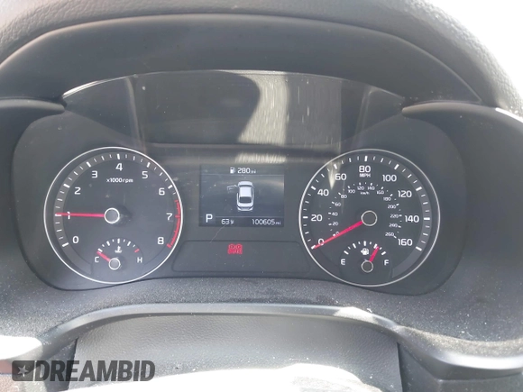2019 Kia Forte LXS z VIN 3KPF24AD4KE081480, wystawiony jako IAAI lot #42073063 z przebiegiem 100 605 mil mil oraz . Historia ofert i sprzedaży dostępna na DreamBid. Obrazek 7.