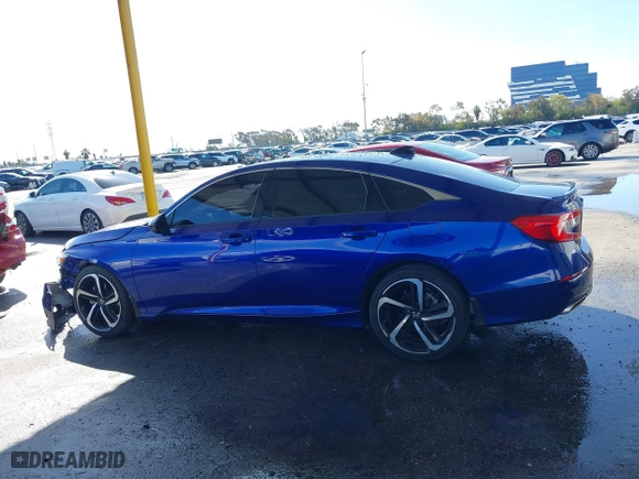 2022 Honda Accord Sedan Sport SE with VIN 1HGCV1F45NA066576, listed as a IAAI auction lot 41778147 with 40,650 mi miles. Bid and sale history available at carsss.com. Image 14.