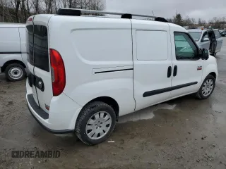 2016 Ram ProMaster City Cargo Tradesman SLT with VIN ZFBERFBT4G6B08446, listed as a Copart auction lot 51034355 with 187,553 mi miles and Salvage title. Bid and sale history available at DreamBid. Image 3.