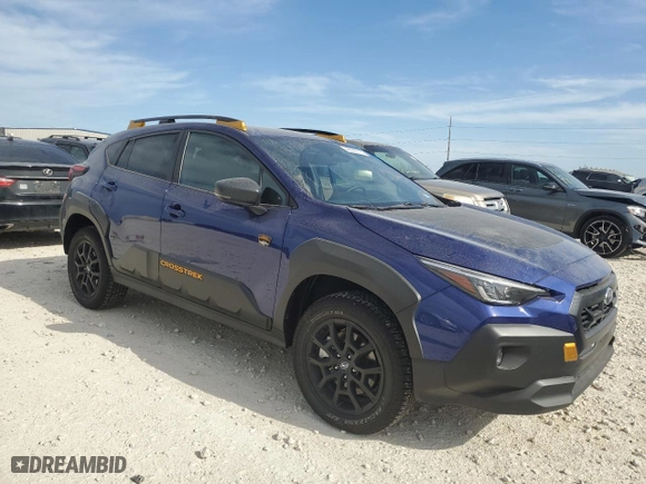 2024 Subaru Crosstrek Wilderness with VIN 4S4GUHU62R3841891, listed as a Copart auction lot 48559715 with 3,810 mi miles and Salvage Title. Bid and sale history available at carsss.com. Image 4.