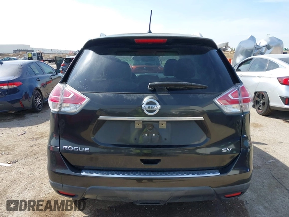 2016 Nissan Rogue SV with VIN KNMAT2MT9GP656436, listed as a IAAI auction lot 41902170 with 117,873 mi miles and . Bid and sale history available at carsss.com. Image 16.