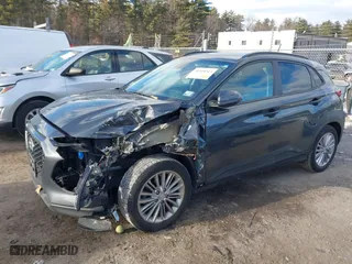 2021 Hyundai Kona SEL with VIN KM8K22AA1MU661195, listed as a IAAI auction lot 41348313 with 46,236 mi miles. Bid and sale history available at carsss.com. Image 14.