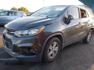 2019 Chevrolet Trax LS with VIN 3GNCJKSB8KL365883, listed as a IAAI auction lot 42010924 with Not Provided miles. Bid and sale history available at carsss.com. Image 2.