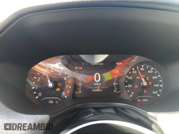 2022 Jeep Compass Sport z VIN 3C4NJDAB7NT213998, wystawiony jako Copart lot #61792785 z przebiegiem 63 690 mil mil oraz Szkoda całkowita • Salvage title. Historia ofert i sprzedaży dostępna na DreamBid. Obrazek 9.