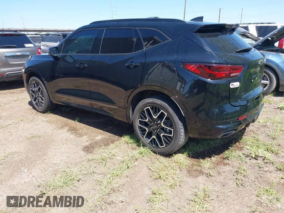 2024 Chevrolet Blazer RS with VIN 3GNKBERS6RS240185, listed as a IAAI auction lot 41981270 with Not provided miles and . Bid and sale history available at DreamBid. Image 3.