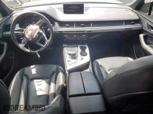 2019 Audi Q7 Premium with VIN WA1AHAF79KD040915, listed as a Copart auction lot 53300495 with 54,295 mi miles and Salvage title. Bid and sale history available at DreamBid. Image 8.