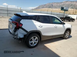 2024 GMC Terrain SLE with VIN 3GKALTEG9RL369589, listed as a Copart auction lot 63112715 with 24,852 mi miles and Clean title. Bid and sale history available at DreamBid. Image 3.