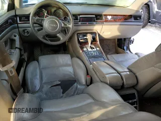 2004 Audi A8 L with VIN WAUML44E54N000619, listed as a Copart auction lot 42186195 with 174,331 mi miles and Salvage Title. Bid and sale history available at carsss.com. Image 8.