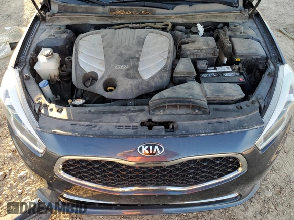 2014 Kia Cadenza Premium with VIN KNALN4D76E5162994, listed as a Copart auction lot 82047484 with 0 mi miles and Salvage Title. Bid and sale history available at carsss.com. Image 11.