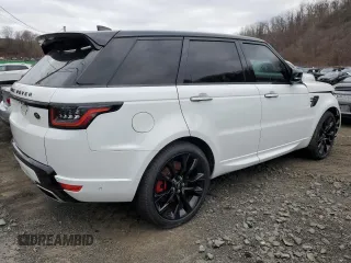 2022 Land Rover Range Rover Sport HST with VIN SALWS2RU3NA206185, listed as a Copart auction lot 41452235 with 41,278 mi miles and Salvage Title. Bid and sale history available at carsss.com. Image 3.