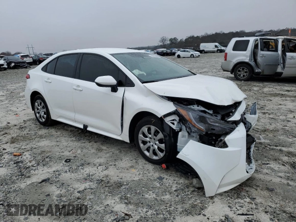 2024 Toyota Corolla LE with VIN 5YFB4MDE5RP159691, listed as a Copart auction lot 85226354 with 14,606 mi miles and Salvage Title. Bid and sale history available at carsss.com. Image 4.