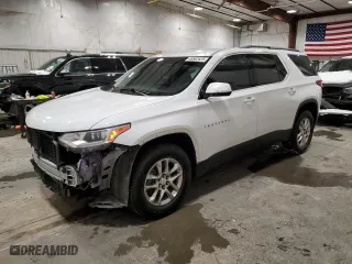 2019 Chevrolet Traverse LT Leather with VIN 1GNERHKW7KJ160912, listed as a Copart auction lot 45502425 with 103,649 mi miles and Salvage Title. Bid and sale history available at carsss.com. Image 1.