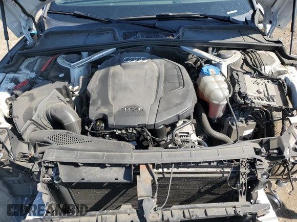 2018 Audi A5 Premium Plus with VIN WAUTNAF59JA047348, listed as a Copart auction lot 51095795 with 93,604 mi miles and Salvage Title. Bid and sale history available at DreamBid. Image 11.