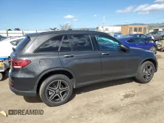 2022 Mercedes-Benz GLC 300 with VIN W1N0G8EB6NV346092, listed as a Copart auction lot 47623335 with 24,064 mi miles and Clean Title. Bid and sale history available at DreamBid. Image 3.