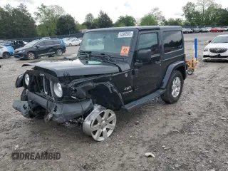 2018 Jeep Wrangler Sahara z VIN 1C4AJWBG2JL852087, wystawiony jako Copart lot #54380935 z przebiegiem 49 287 mil mil oraz Szkoda całkowita • Salvage title. Historia ofert i sprzedaży dostępna na DreamBid. Obrazek 1.