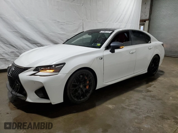 2019 Lexus GS F F z VIN JTHBP1BL3KA003018, wystawiony jako Copart lot #45419004 z przebiegiem 41 933 mil mil oraz Tytuł czysty. Historia ofert i sprzedaży dostępna na DreamBid. Obrazek 1.