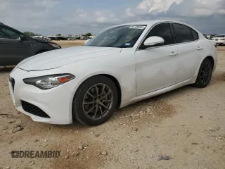 2019 Alfa Romeo Giulia with VIN ZARFAMAN9K7607068, listed as a Copart auction lot 55705655 with 97,939 mi miles and Clean title. Bid and sale history available at DreamBid. Image 1.