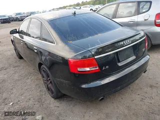 2008 Audi A6 with VIN WAUDH74F48N129288, listed as a IAAI auction lot 41960697 with 196,713 mi miles. Bid and sale history available at carsss.com. Image 3.