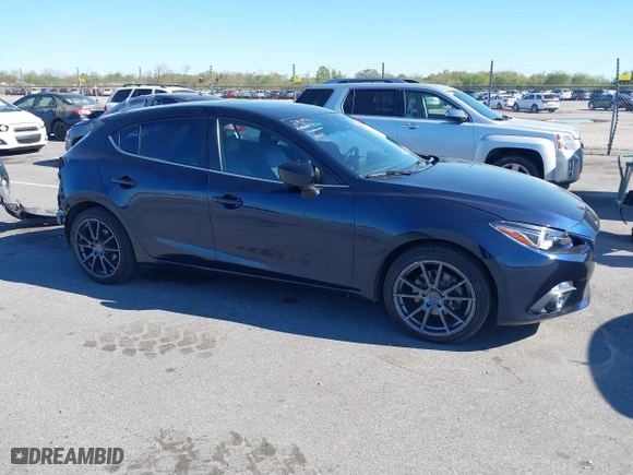 2014 Mazda Mazda3 s Grand Touring with VIN JM1BM1M32E1208762, listed as a IAAI auction lot 41814130 with 117,620 mi miles. Bid and sale history available at carsss.com. Image 14.