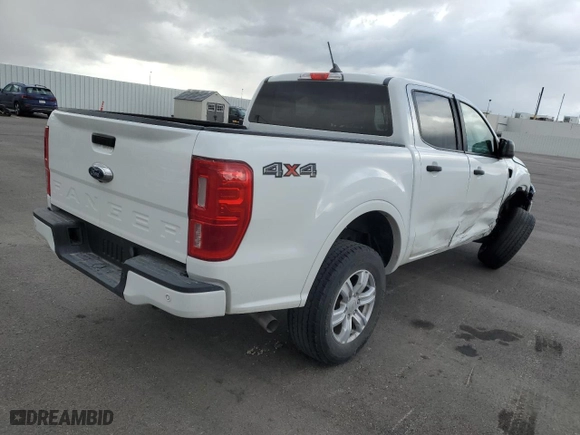 2022 Ford Ranger XL with VIN 1FTER4FHXNLD06340, listed as a Copart auction lot 44222065 with 42,146 mi miles and Salvage Title. Bid and sale history available at carsss.com. Image 3.
