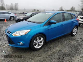 2012 Ford Focus SE with VIN 1FAHP3K23CL258312, listed as a Copart auction lot 76859474 with 153,641 mi miles and Salvage Title. Bid and sale history available at carsss.com. Image 1.