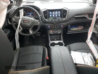 2024 GMC Terrain AT4 with VIN 3GKALYEG7RL177925, listed as a Copart auction lot 50563215 with 14,169 mi miles and Salvage title. Bid and sale history available at DreamBid. Image 8.