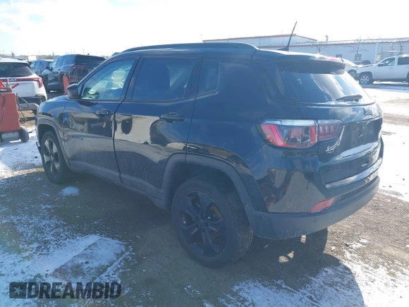 2019 Jeep Compass Latitude with VIN 3C4NJDBB9KT794074, listed as a IAAI auction lot 41068687 with 106,947 mi miles and . Bid and sale history available at DreamBid. Image 3.