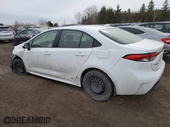 2023 Toyota Corolla Hybrid LE with VIN JTDBDMHE5P3006888, listed as a Copart auction lot 47601245 with 0 mi miles and Salvage Title. Bid and sale history available at carsss.com. Image 2.