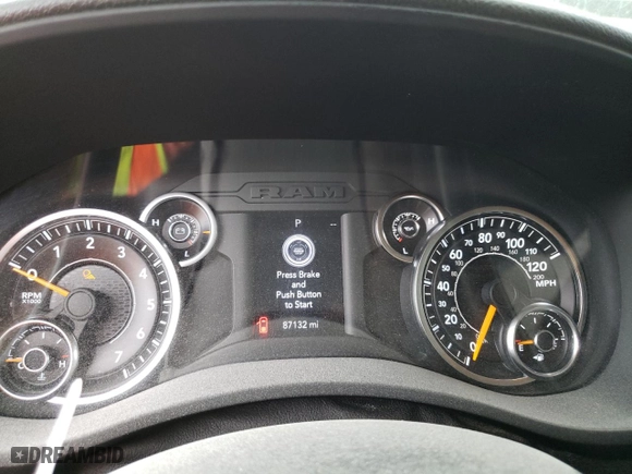 2019 Ram 2500 Tradesman with VIN 3C6UR4CJ1KG517879, listed as a Copart auction lot 65409294 with 87,132 mi miles and Salvage Title. Bid and sale history available at carsss.com. Image 9.