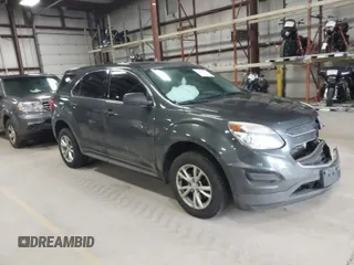 2017 Chevrolet Equinox LS with VIN 2GNFLEEK8H6240416, listed as a IAAI auction lot 41689254 with 133,696 mi miles. Bid and sale history available at carsss.com. Image 1.