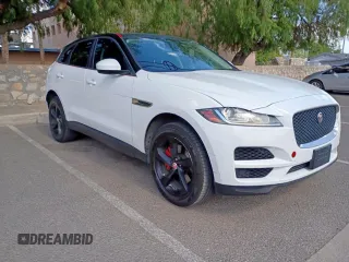 2018 Jaguar F-Pace 30t Premium z VIN SADCJ2GXXJA235336, wystawiony jako Copart lot #59999695 z przebiegiem 161 116 mil mil oraz Czysty tytuł • Clean title. Historia ofert i sprzedaży dostępna na DreamBid. Obrazek 1.