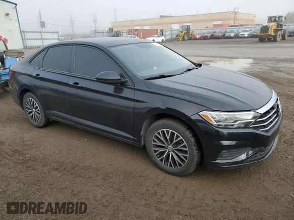 2021 Volkswagen Jetta SEL with VIN 3VWE57BU7MM073964, listed as a Copart auction lot 54415765 with 203,588 mi miles and Clean title. Bid and sale history available at DreamBid. Image 4.