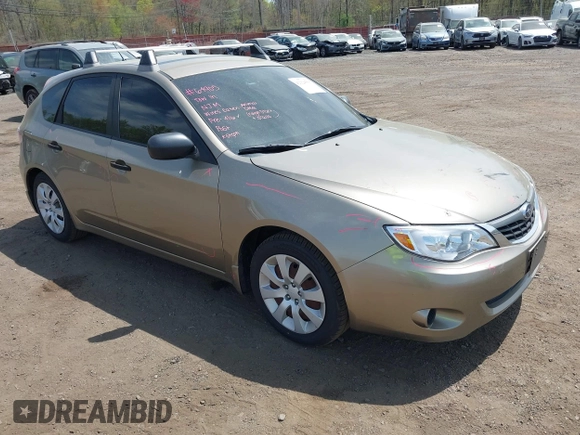 2008 Subaru Impreza i z VIN JF1GH61658G807555, wystawiony jako IAAI lot #42124560 z przebiegiem 76 860 mil mil oraz . Historia ofert i sprzedaży dostępna na DreamBid. Obrazek 1.