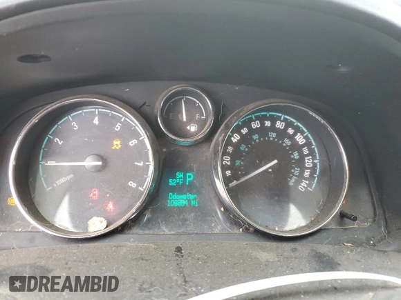 2012 Chevrolet Captiva Sport LS w/2LS with VIN 3GNAL2EK2CS564593, listed as a Copart auction lot 75461344 with 106,864 mi miles and Salvage Title. Bid and sale history available at carsss.com. Image 9.