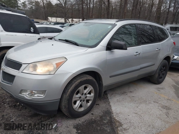 2012 Chevrolet Traverse LS with VIN 1GNKRFED5CJ316156, listed as a IAAI auction lot 41606925 with 234,270 mi miles and . Bid and sale history available at DreamBid. Image 2.