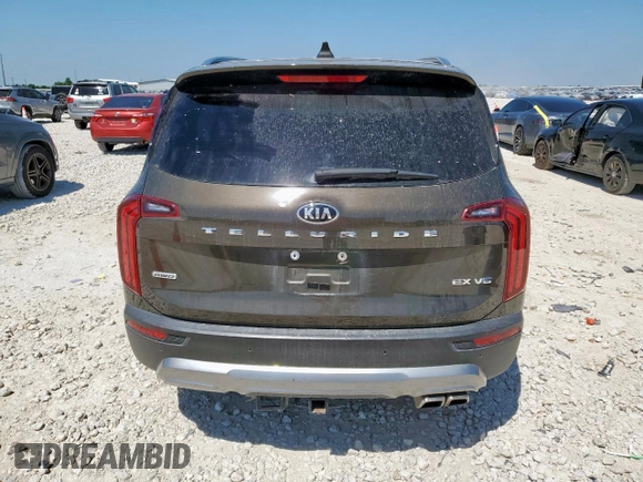 2020 Kia Telluride EX z VIN 5XYP3DHC7LG079306, wystawiony jako Copart lot #57488585 z przebiegiem 36 861 mil mil oraz Szkoda całkowita • Salvage title. Historia ofert i sprzedaży dostępna na DreamBid. Obrazek 6.