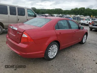 2012 Ford Fusion Hybrid z VIN 3FADP0L34CR349269, wystawiony jako Copart lot #58795725 z przebiegiem 53 633 mil mil oraz Szkoda całkowita • Salvage title. Historia ofert i sprzedaży dostępna na DreamBid. Obrazek 3.