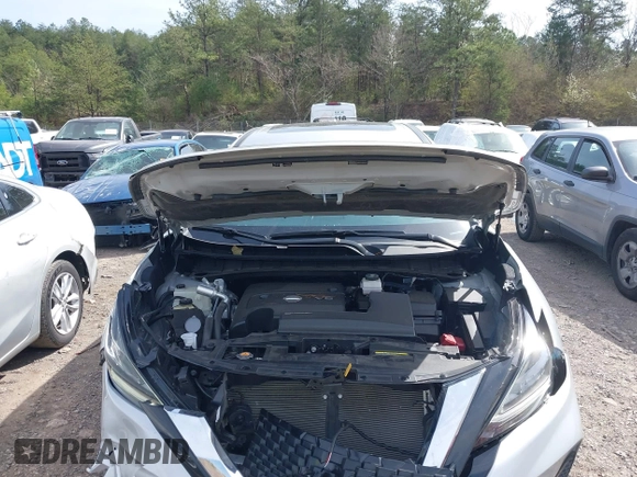 2023 Nissan Murano SL with VIN 5N1AZ2CJ4PC130734, listed as a IAAI auction lot 41741504 with 35,124 mi miles and . Bid and sale history available at DreamBid. Image 10.